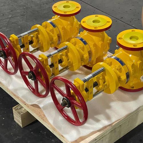 Manual Operated Control Valve Export To Russian Customer