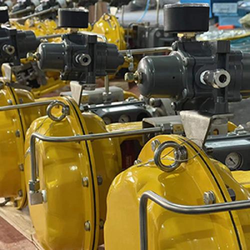 Pneumatic Control Valve Export