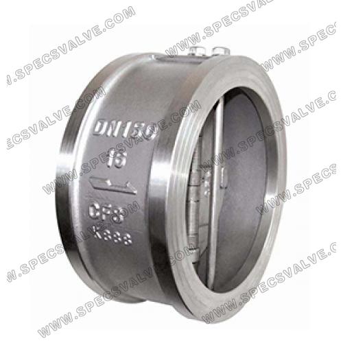 Dual Plate Wafer Check Valve