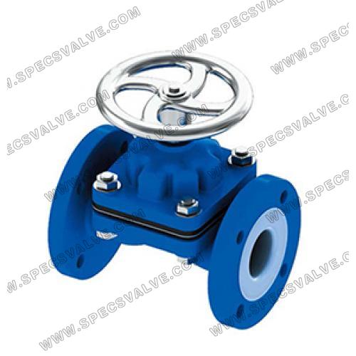 Lined Diaphragm Valve Lined Diaphragm Valve