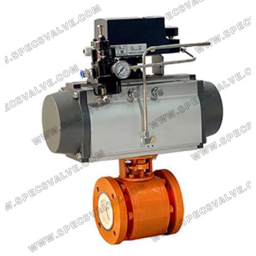 Pneumatic Ceramic Ball Valve