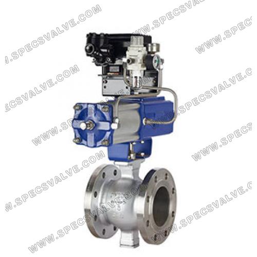 Pneumatic V-notch ball valve Pneumatic V-notch ball valve